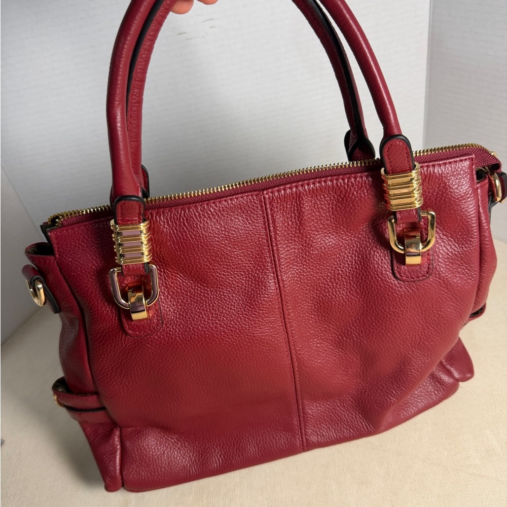 Kattee Top Handle Handbag for Women,Soft Leather bag with Crossbody strap